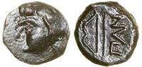 brąz ok. 304–250 pne, Aw: Głowa Satyra w lewo, R