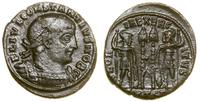 follis 330–333, Tesaloniki, Aw: Głowa cezara w p