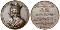 Francja, medal z serii władcy Francji – Ludwik VIII Lew, 1837