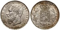 5 franków 1872, Bruksela, srebro, 24.97 g, patyn