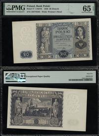 20 złotych 11.11.1936, seria CI, numeracja 67785
