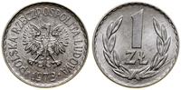 1 złoty 1973, Warszawa, aluminium, Parchimowicz 