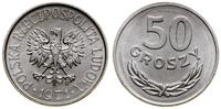 50 groszy 1971, Warszawa, aluminium, Parchimowic