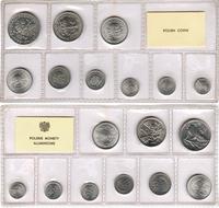 zestaw monet obiegowych, 1 i 2 grosze 1949, 5 gr
