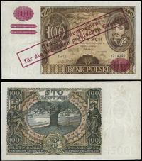 100 złotych (1939), współczesny, fałszywy nadruk
