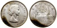 1 dolar 1962, Ottawa, Canoe, srebro próby "800",