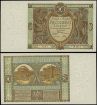 50 złotych 1.09.1929, seria EJ, numeracja 409343