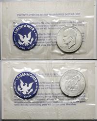 Stany Zjednoczone Ameryki (USA), zestaw okolicznościowy 1 dolar i żeton 1971
