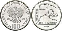 100 złotych 1980, IGRZYSKA XXII OLIMPIADY- PRÓBA