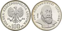 100 złotych 1980, JAN KOCHANOWSKI- PRÓBA, srebro