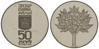 50 lirot 1978, wybite stemplem lustrzanym, srebr