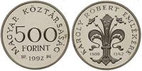 500 forintów 1992, 650 rocznica śmierci Karola R