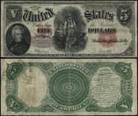 5 dolarów 1907, seria H 75928070, czerwona piecz