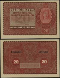 20 marek polskich 23.08.1919, seria II-EM, numer