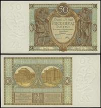 50 złotych 1.09.1929, seria EB, numeracja 998007