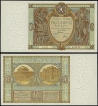 50 złotych 1.09.1929, seria DI, numeracja 884652