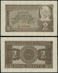 2 złote 1.08.1941, seria AE, numeracja 5059684, 