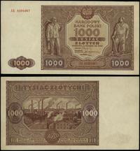 1.000 złotych polskich 15.01.1946, seria AA, num