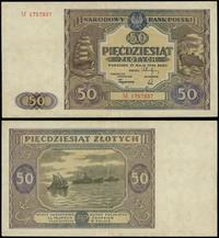 50 złotych 15.05.1946, seria M, numeracja 175793