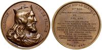 Francja, medal z serii władcy Francji – Klodion Długowłosy, 1840