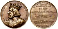 Francja, medal z serii władcy Francji – Ludwik VII, 1838