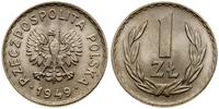 1 złoty 1949, Kremnica, miedzionikiel, Parchimow