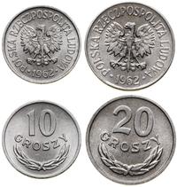 zestaw 2 monet 1962, Warszawa, w skład zestawu w