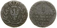 Polska, 1 grosz, 1816 B