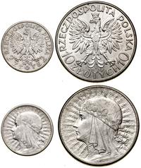 zestaw: 10 złotych 1932 Anglia i 2 złote 1933 Wa