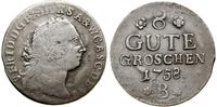 Niemcy, 8 gute groschen, 1758 B