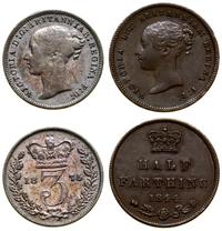 zestaw 2 monet, w skład zestawu wchodzą 3 pensy 