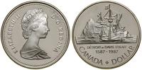 1 dolar 1987, Ottawa, 400. rocznica odkrycia cie