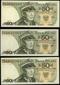 zestaw 13 banknotów, w zestawie: 10, 20, 50, 200