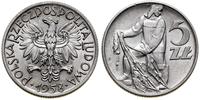 Polska, 5 złotych, 1958
