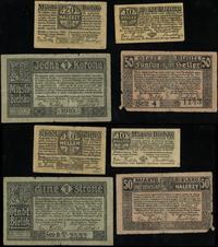 Galicja, zestaw 4 bonów, 1919–1920