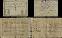 zestaw 2 bonów 1919, w zestawie: 50 halerzy 1919