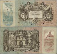 asygnata na 100 koron 1915, seria G g, numeracja