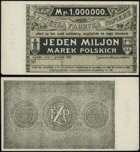 Galicja, czek na 1.000.000 marek polskich, ważny od 1.12.1923 do 30.04.1924