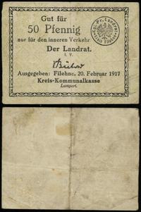bon na 50 fenigów 20.02.1917, bez numeracji, kil