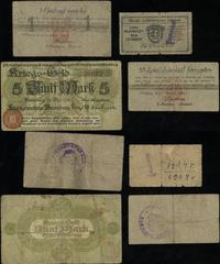 zestaw 4 bonów, w zestawie: 50 fenigów 5.03.1920