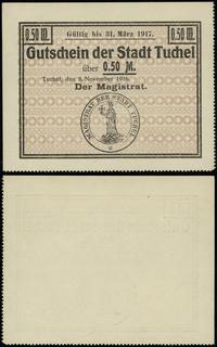 bon na 1/2 marki ważny od 8.11.1916 do 31.03.191