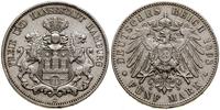 Niemcy, 5 marek, 1898 J