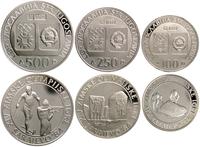 zestaw:100,250 i 500 dinarów 1983, Olimpiada-Sar