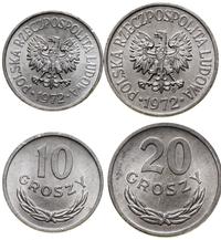 Polska, zestaw 2 monet, 1972