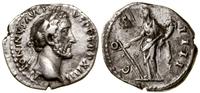 denar 150–151, Rzym, Aw: Głowa cesarza w wieńcu 