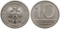 Polska, 10 złotych, 1989