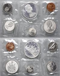 Kanada, rocznikowy zestaw 6 monet obiegowych, 1966