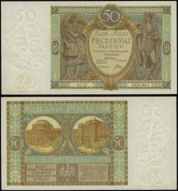 50 złotych 1.09.1929, seria CZ, numeracja 552196