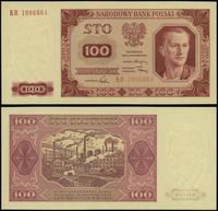 100 złotych 1.07.1948, seria KR, numeracja 10068