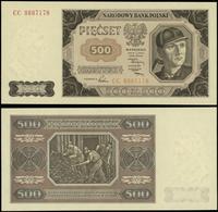 500 złotych 1.07.1948, seria CC, numeracja 88871